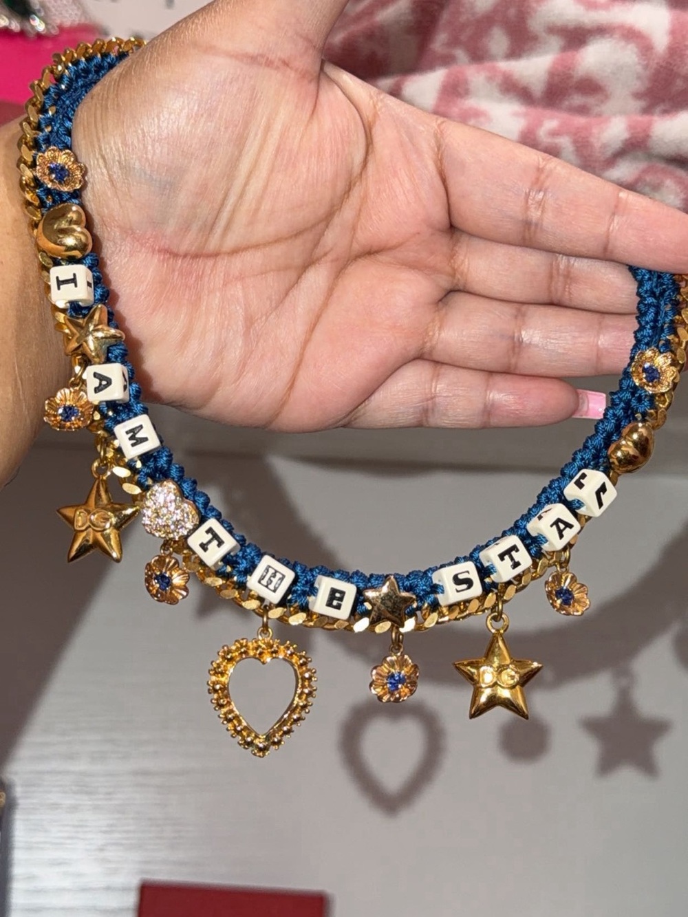 Dolce & Gabbana Blue I AM THE STAR Necklace - Picture 14 of 17